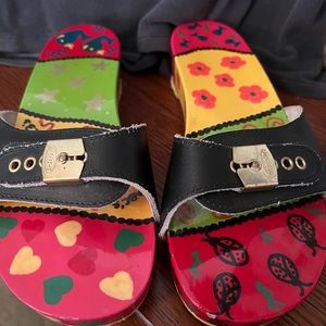 Hand painted Dr. Scholls